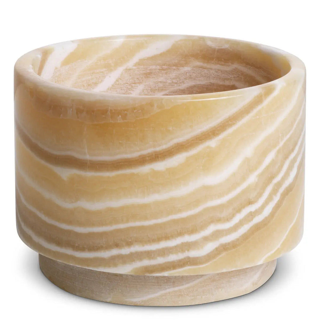 Tealight Holder Leonidas Yellow Onyx Set Of 3 - image 3
