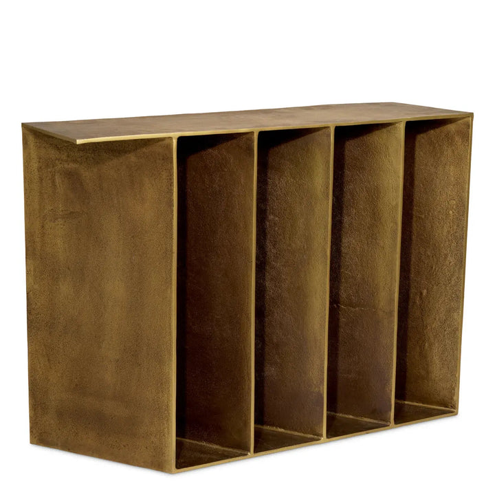 Console Table San Vito Vintage Brass Finish - image 3