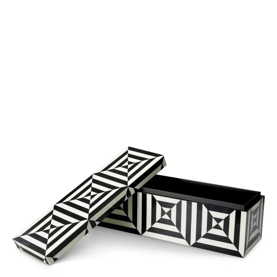 Box Hawtrone Black White - image 3