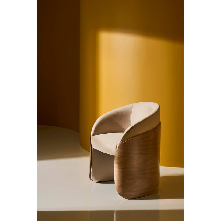 Fleur Wood Back Dining Chair - image 8