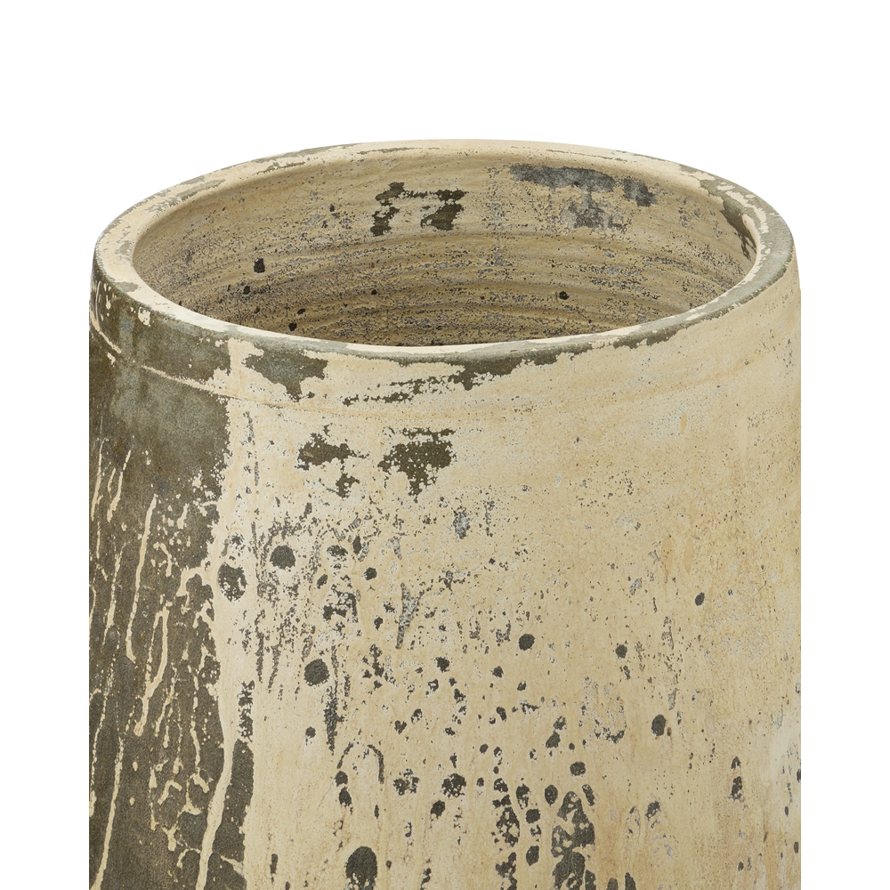 Outdoor Planters Capaci Antique White Planter