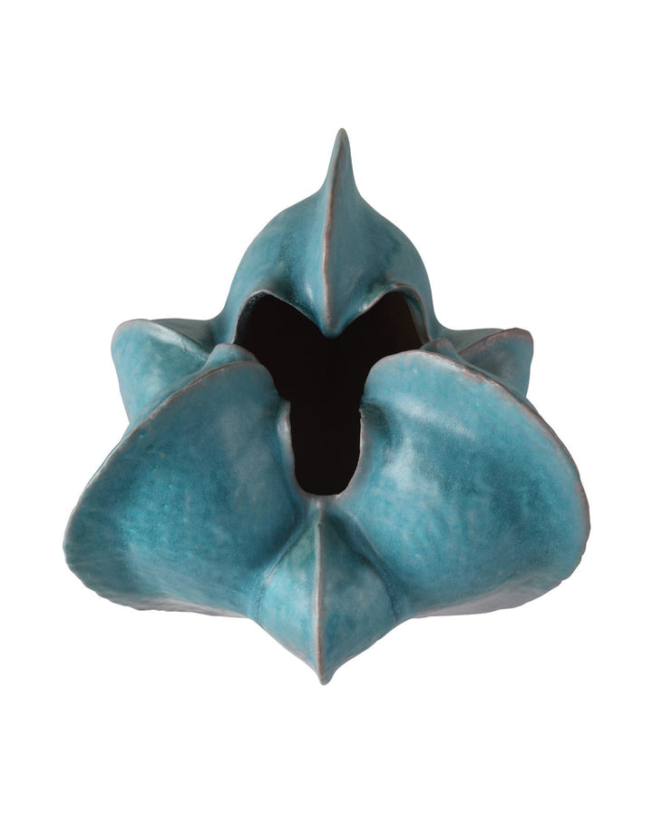 Vases Free-Form Blue Vase