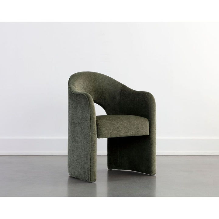 Dining Chairs Anaya Dining Armchair - Bergen Olive