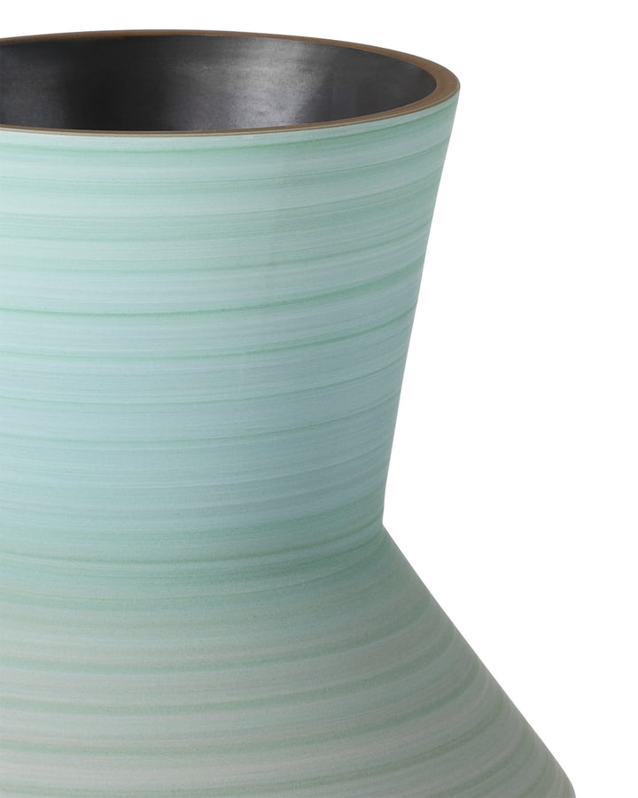 Vases Happy 80's Brown & Pale Blue Vase Set of 2