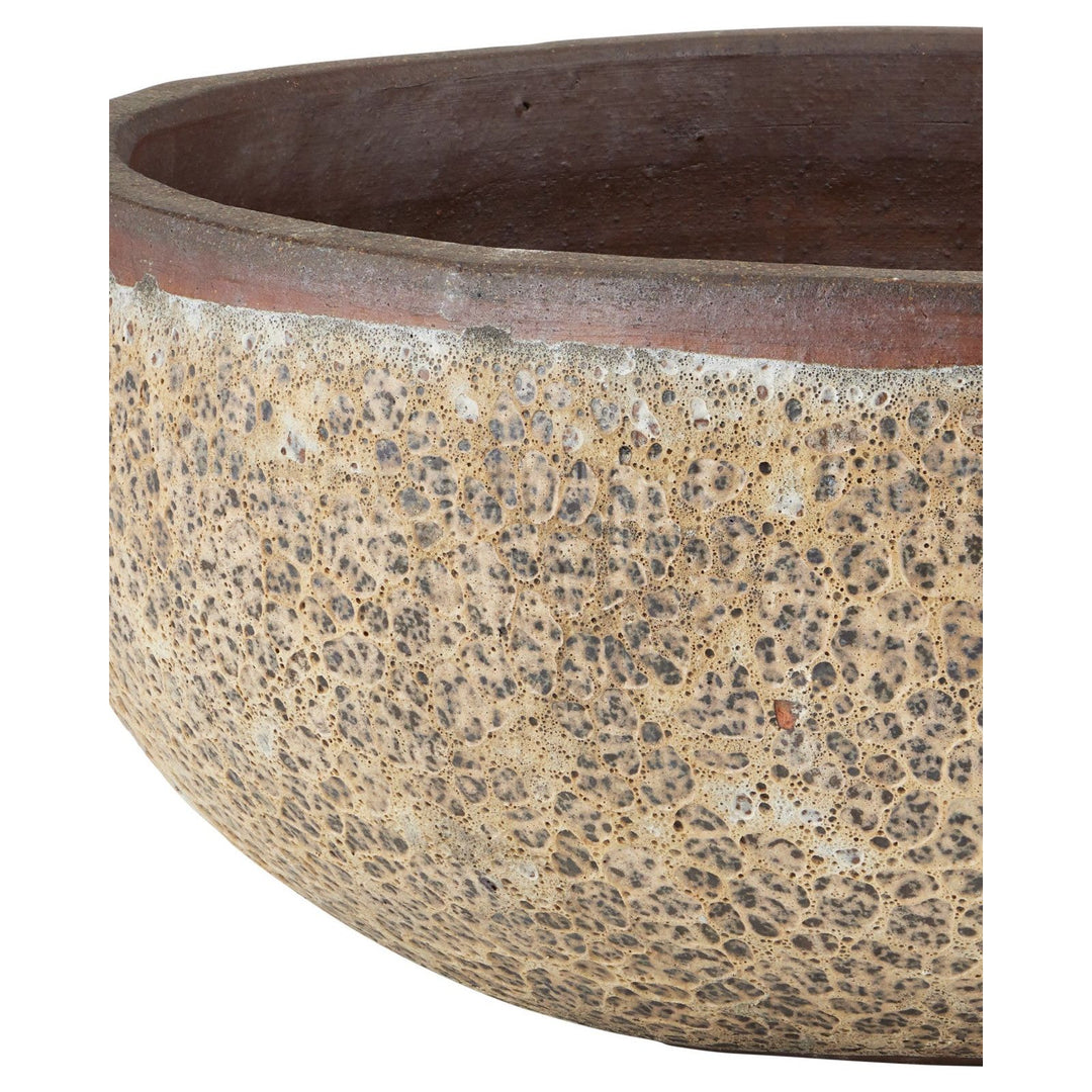 Lyra Beige Large Planter