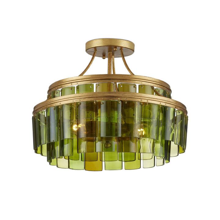 Vintner Green Semi-Flush Mount