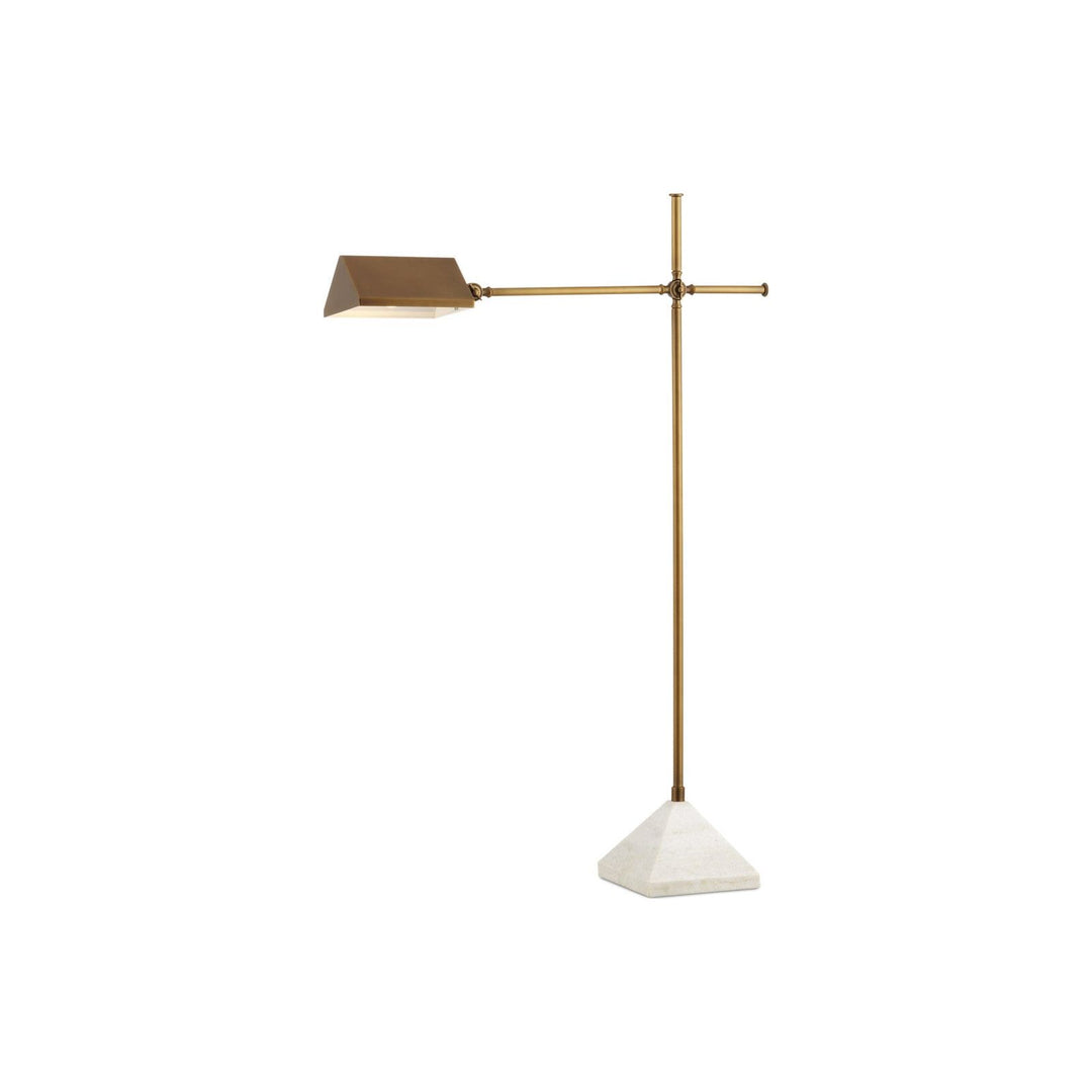 Repertoire Brass Floor Lamp