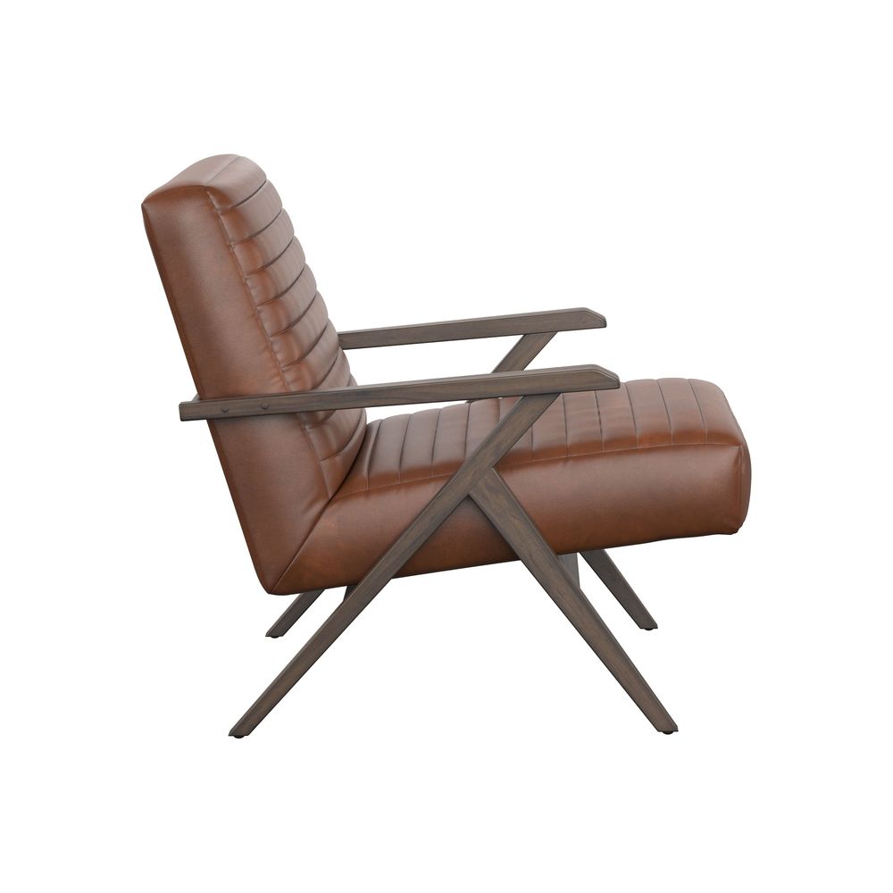 Lounge Chairs Peyton Lounge Chair - Bravo Cognac