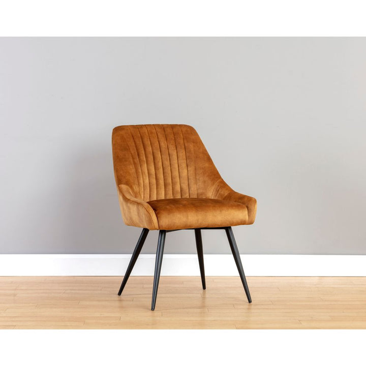 Dining Chairs Chardon Dining Chair - Nono Tapenade Gold