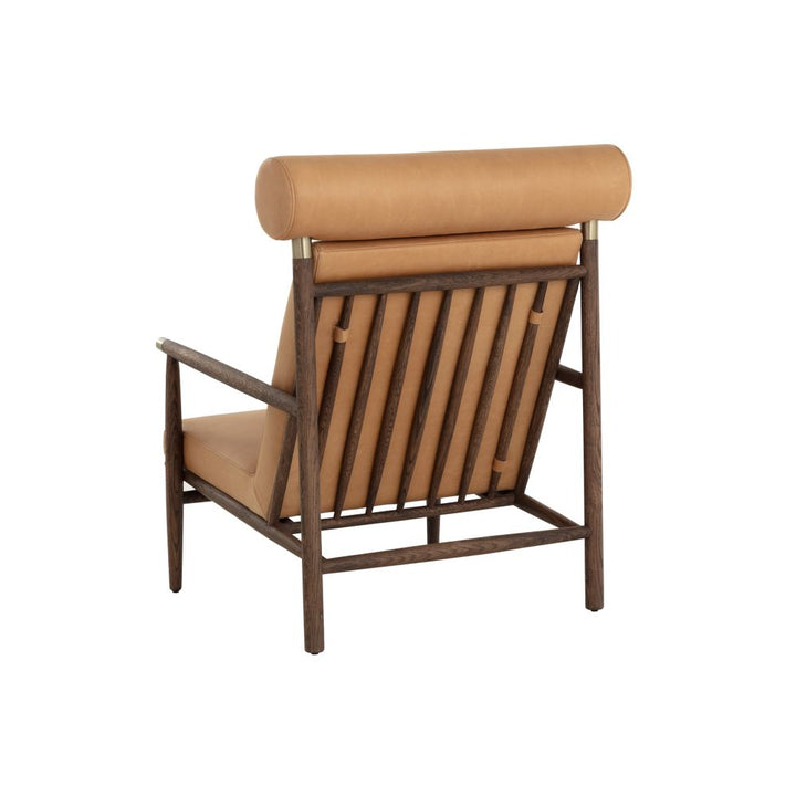 Lounge Chairs Biko Lounge Chair - Sahara Camel Leather