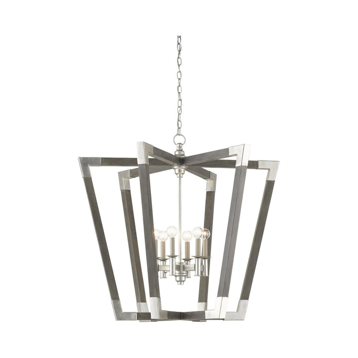 Bastian Large Gray Lantern