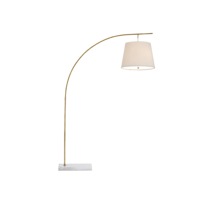 Cloister Medium Brass Floor Lamp