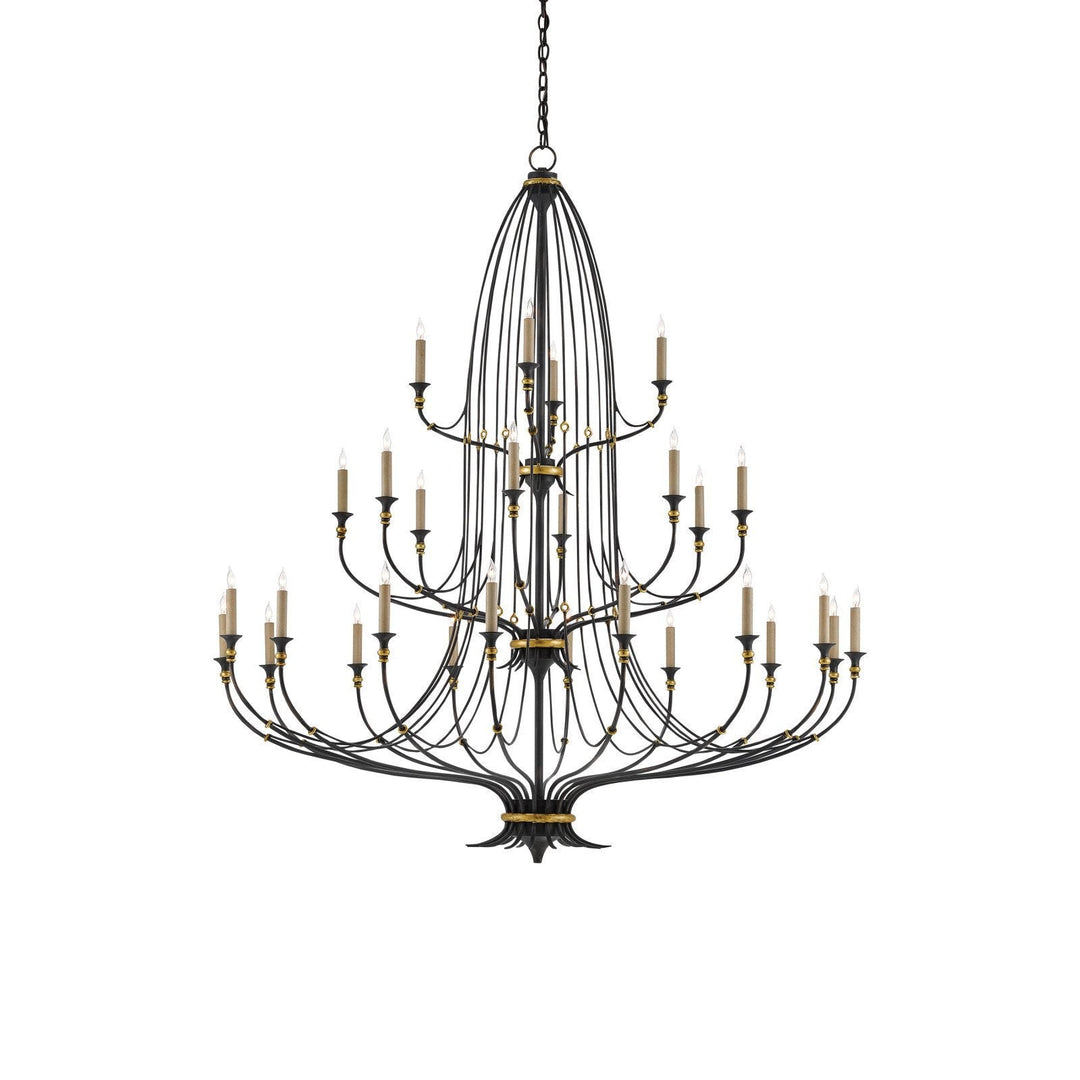 Folgate Grande Black Chandelier