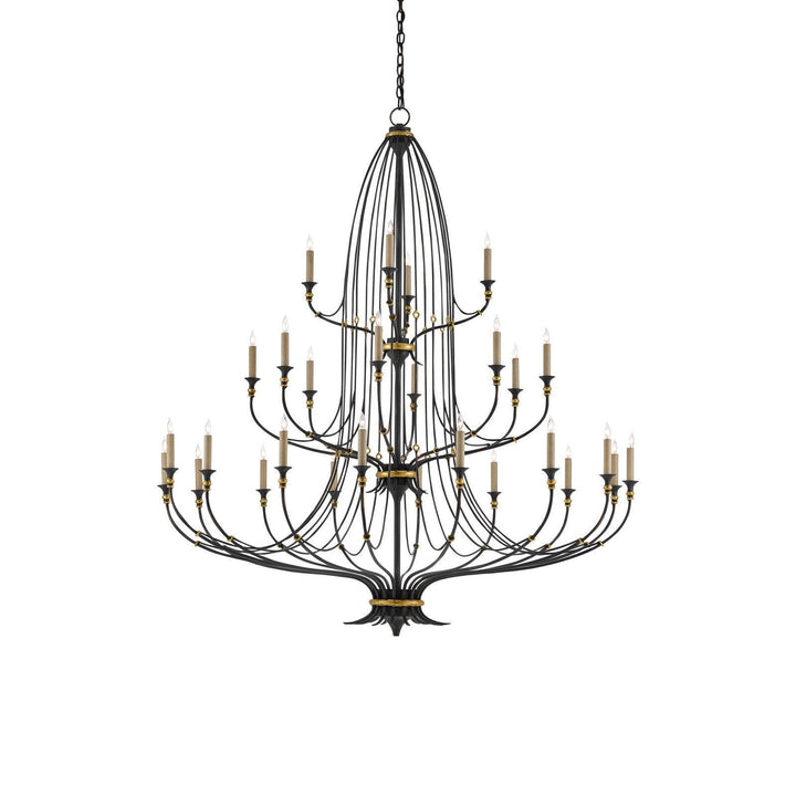 Folgate Grande Black Chandelier