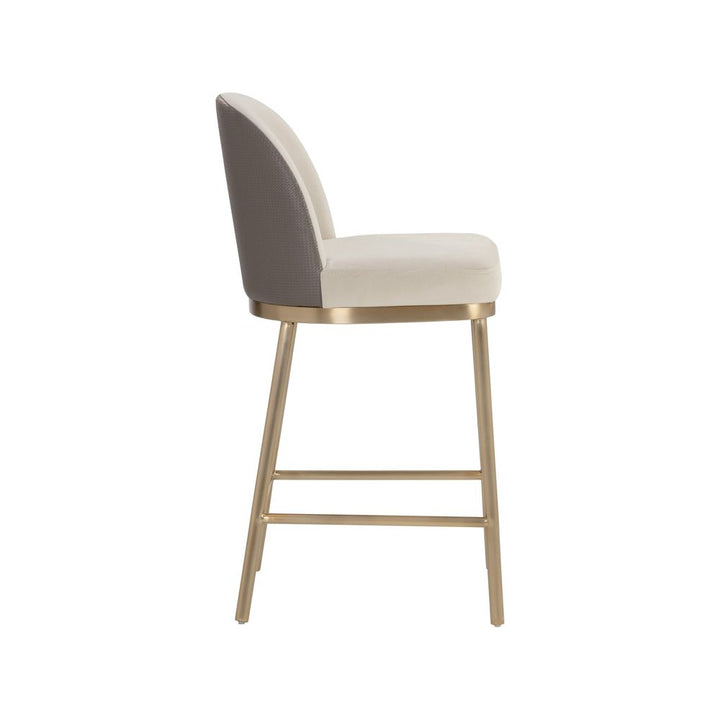 Bar & Counter Stools Lavania Counter Stool - Meg Taupe / Porcini Taupe