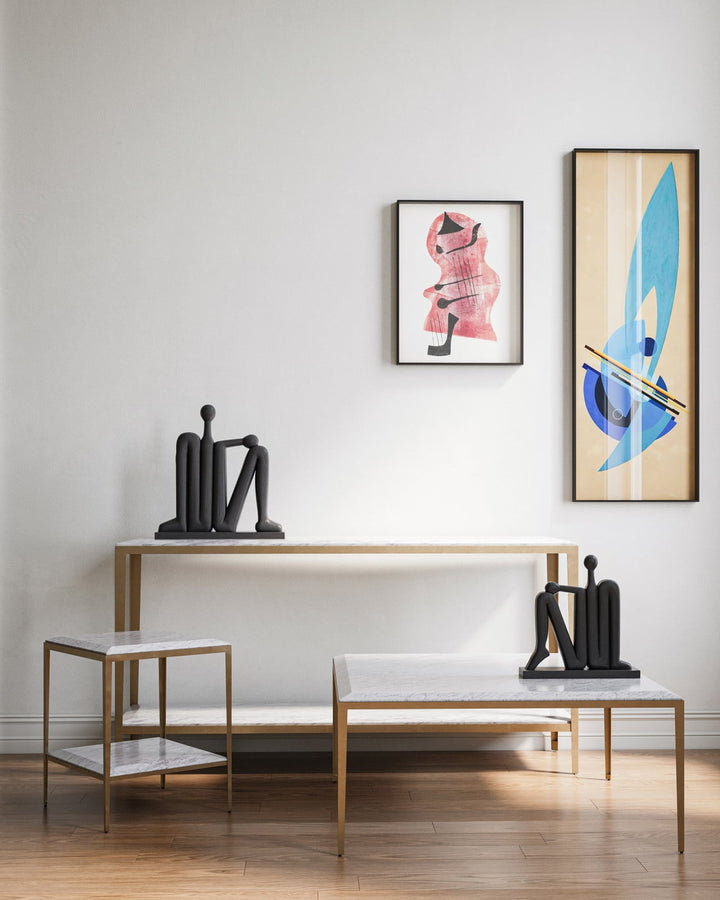 Coffee Tables Oblique Marble Cocktail Table