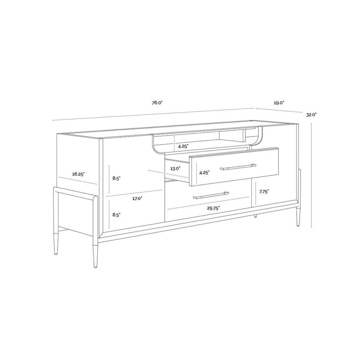 Sideboards & Credenzas Weldrick Sideboard - Espresso