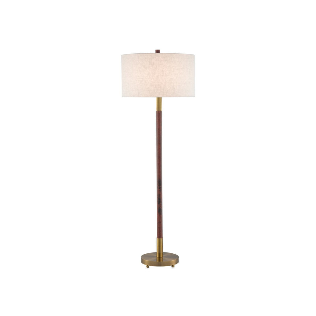 Bravo Mahogany Floor Lamp