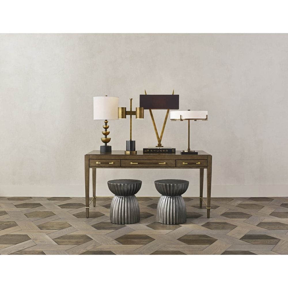 Rasi Table/Stool-Currey-CURY-4000-0075-Side TablesAntique Brass-3-France and Son