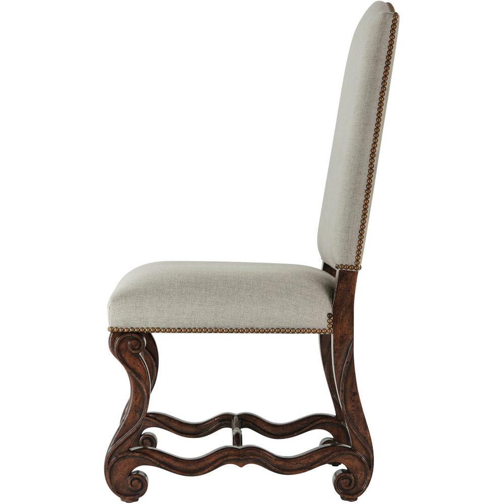 Dining Chairs Warmth By The Fireside Dining Side Chair - Grey