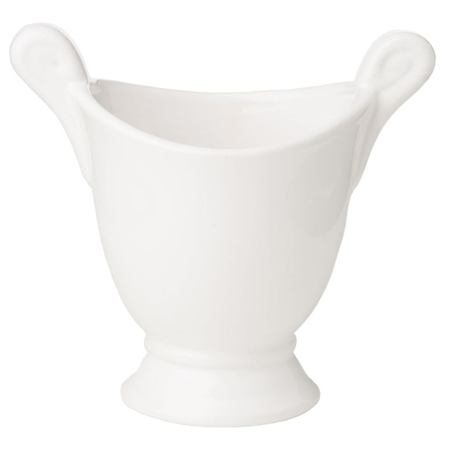 Indoor Planters Medium White Cachepot Set of 2