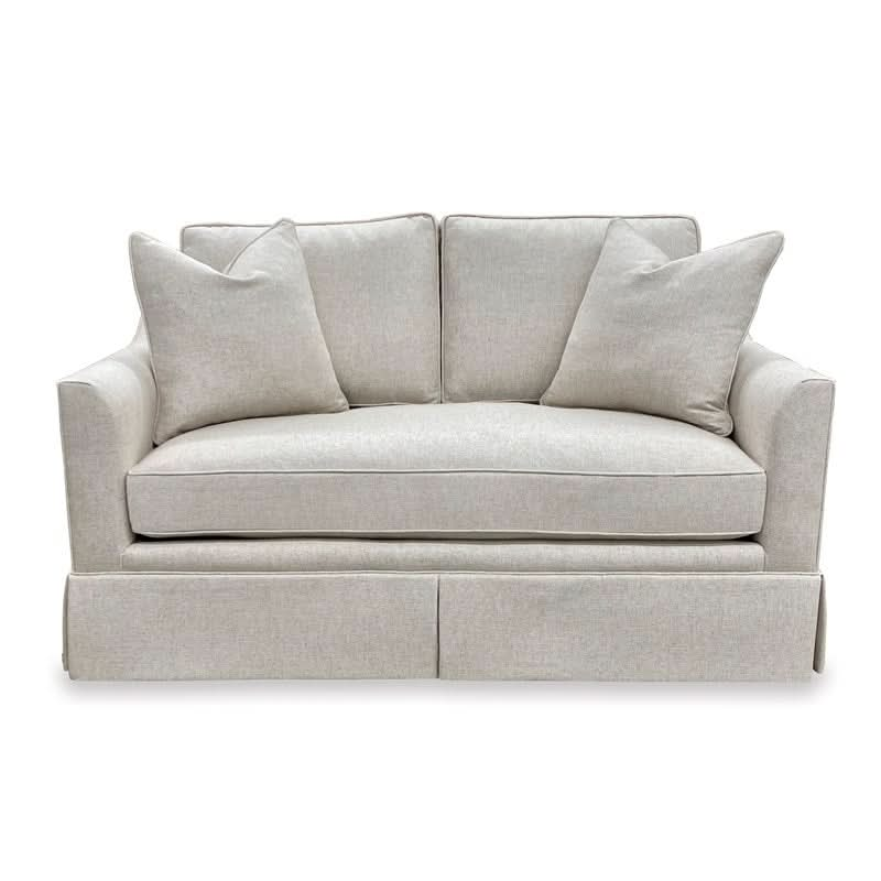 Paris Loveseat - Shaped Arm-COM