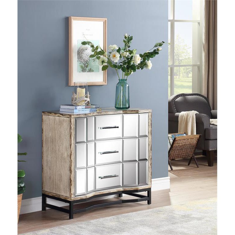 Veronica Three Drawer Chest-Coast2Coast Home-C2CA-40269-Dressers-1-France and Son