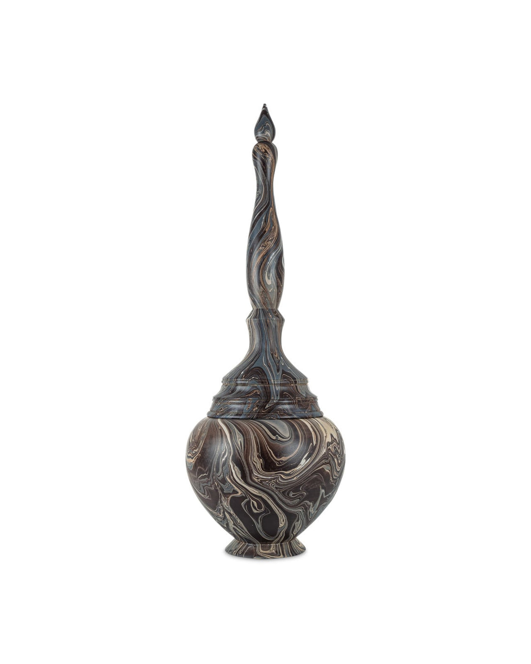 Boxes Marbleized Tall Turret Box