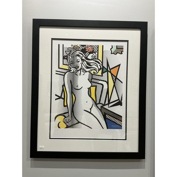  Lichtenstein Serigraph "Nude With Yellow Pillow"