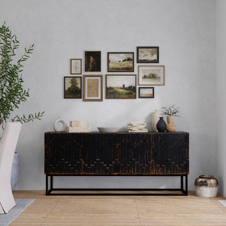 Aztec Sideboard, Black