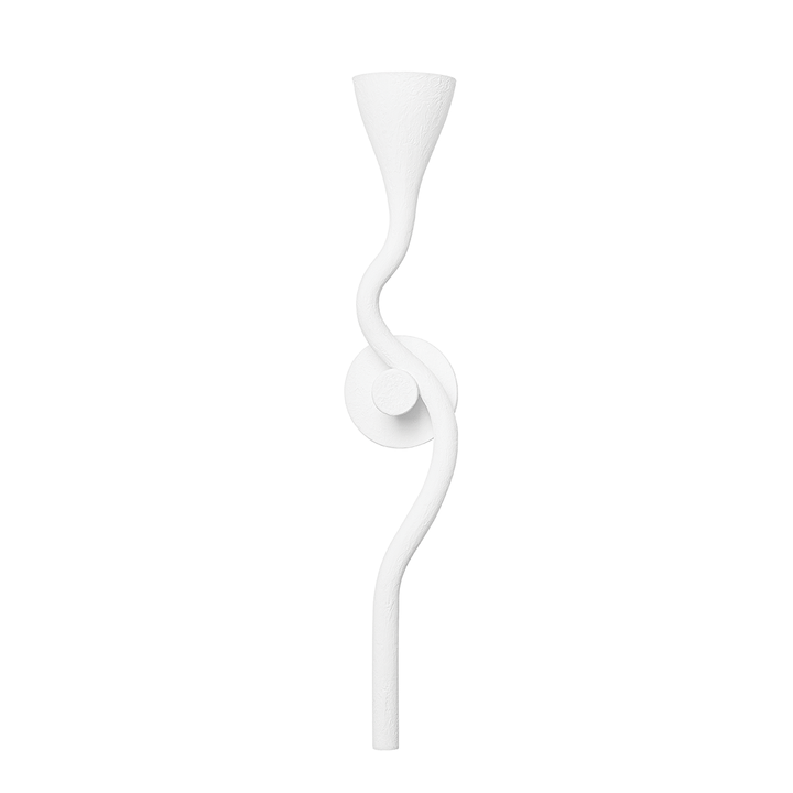 Anastasia Wall Sconce - Gesso White