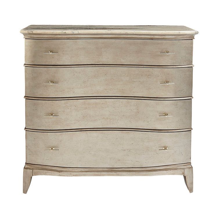 Starlite Media Chest - Silver, White