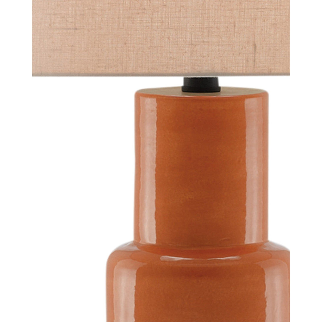 Janeen Orange Table Lamp