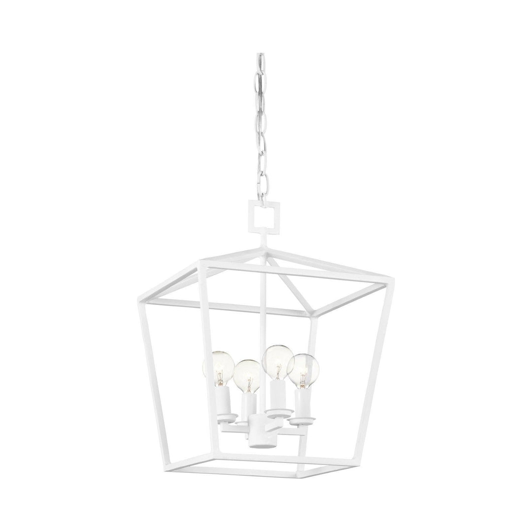 Denison Small White Lantern