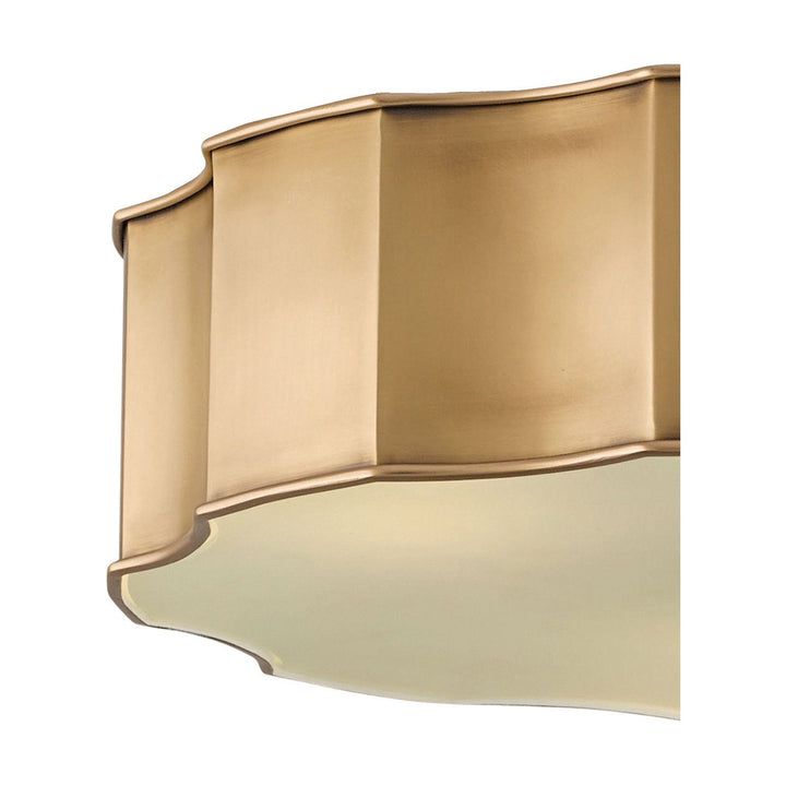 Wexford Brass Flush Mount