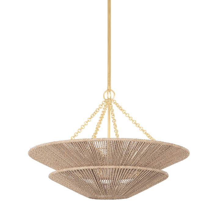 Tropea Pendant - Gold Leaf 6 Lights