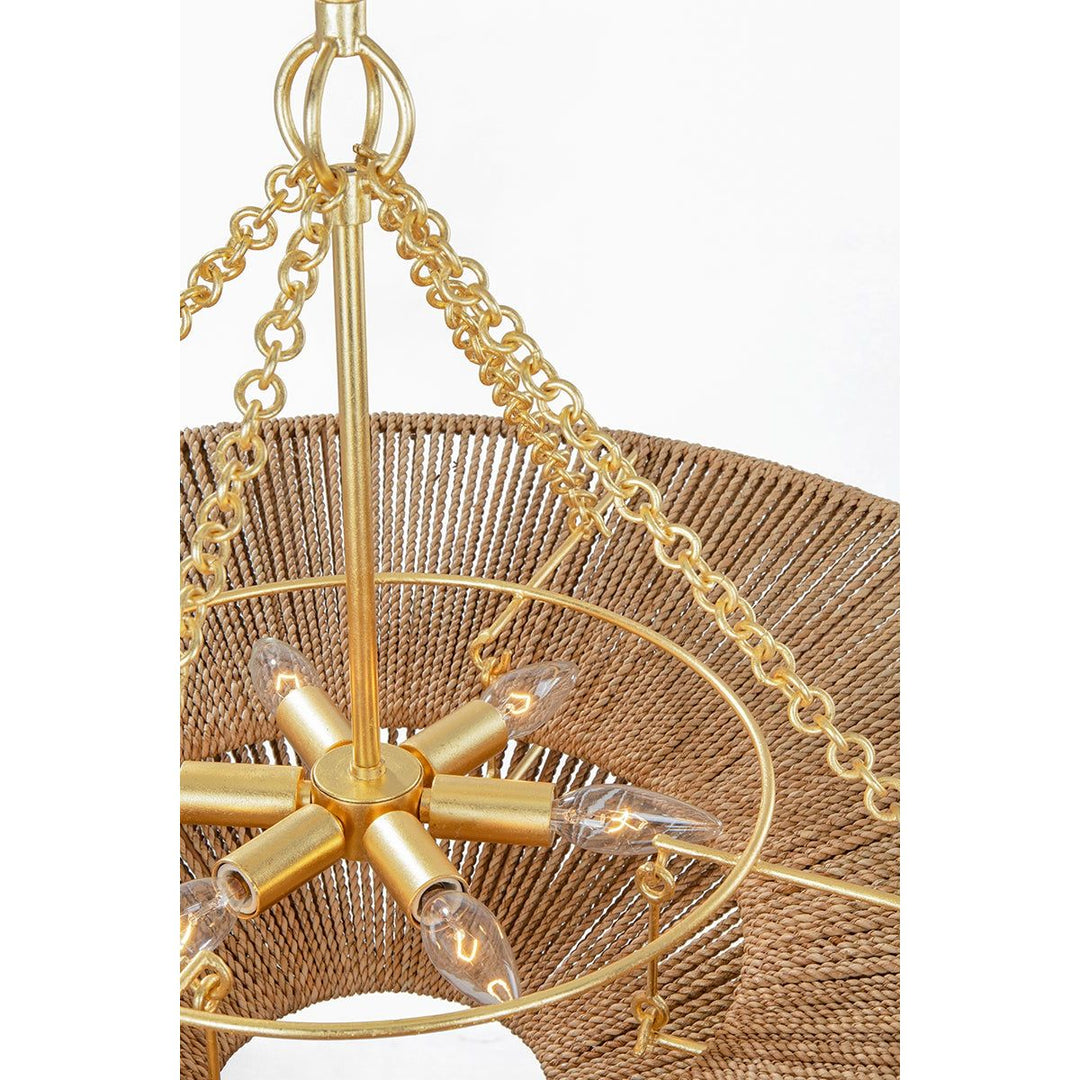 Tropea Pendant - Gold Leaf 6 Lights