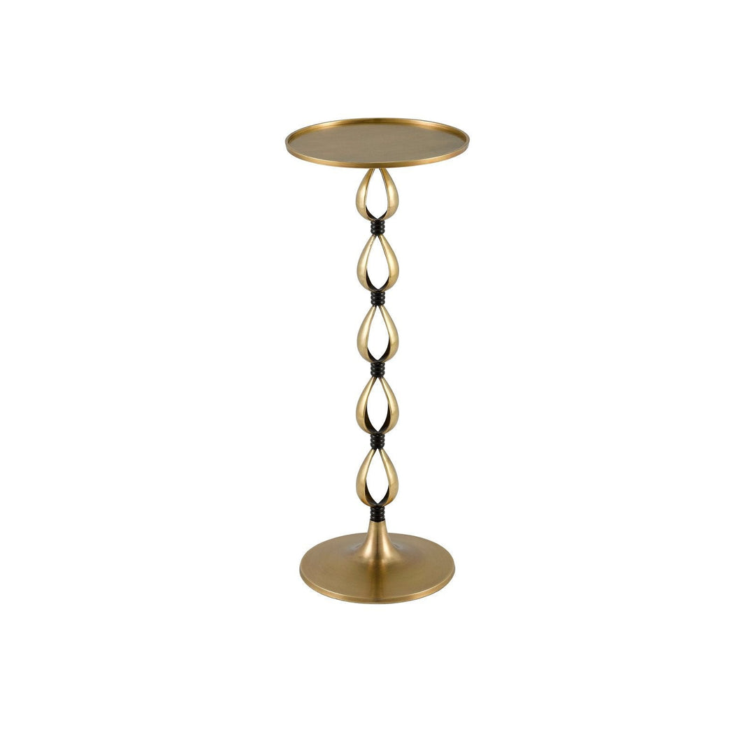 Salice Brass Drinks Table