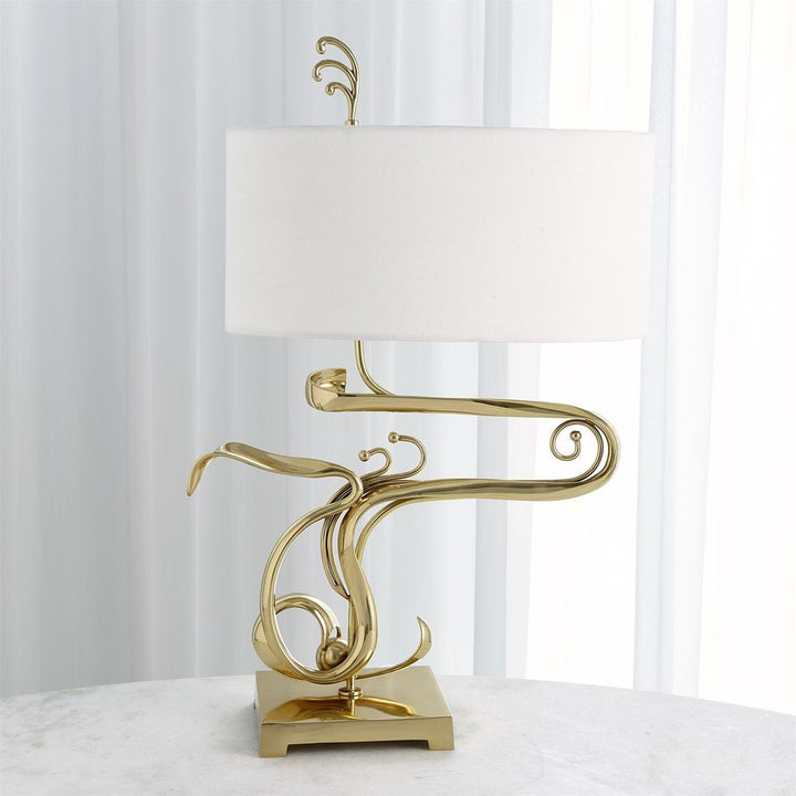 Table Lamps Fete Table Lamp-Brass