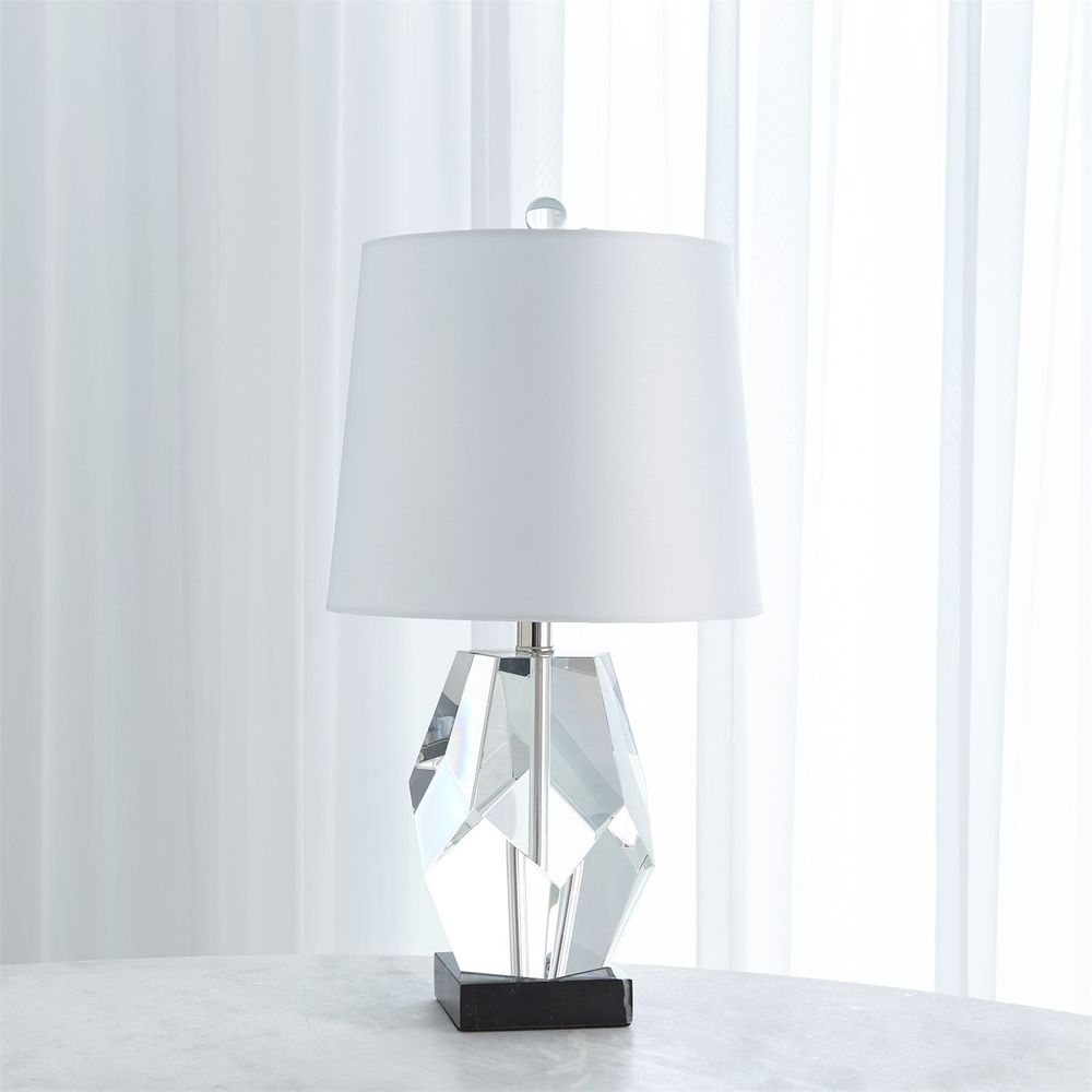 Table Lamps Facet Block Lamp-Single