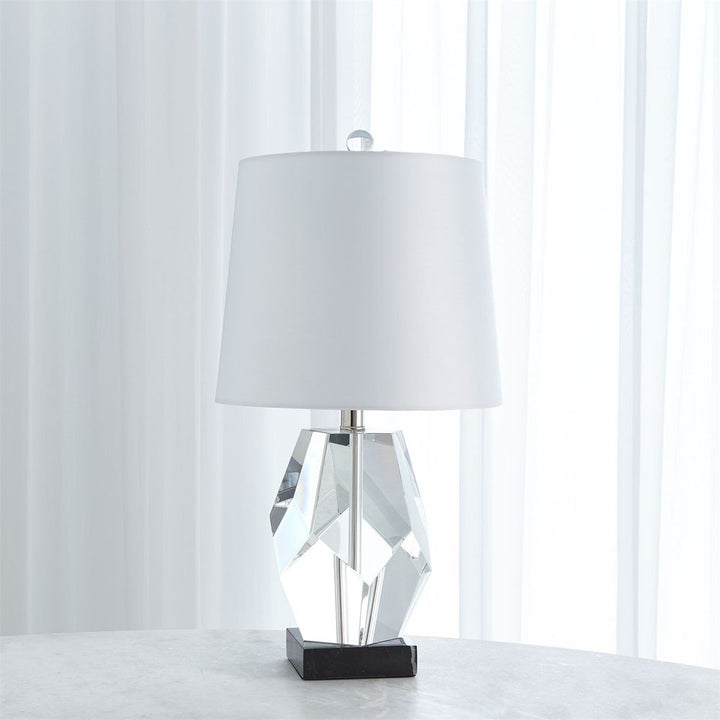 Table Lamps Facet Block Lamp-Single