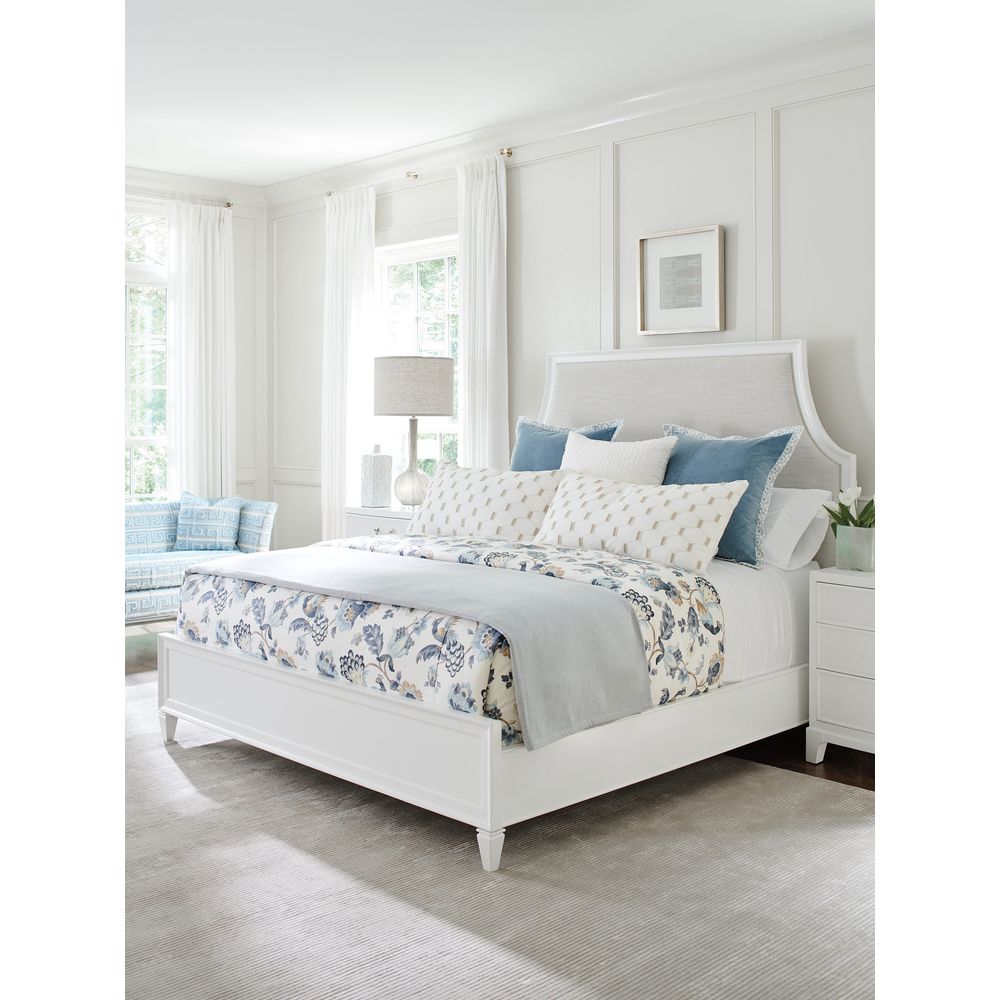 Beds Inverness Upholstered Bed 6/6 King - Alabaster