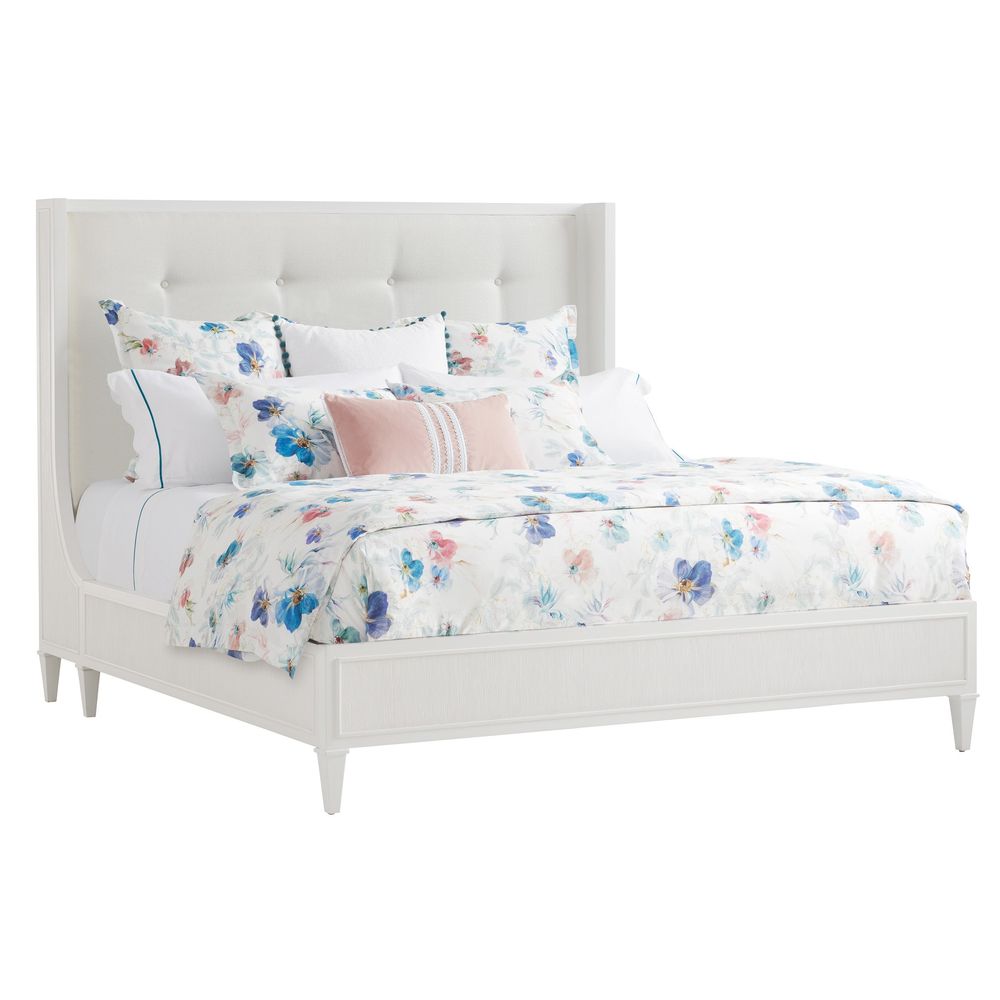 Beds Arlington Platform Bed 6/0 California King - Alabaster