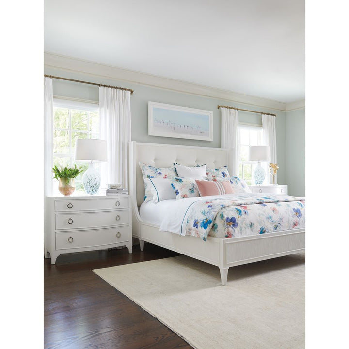 Beds Arlington Platform Bed 6/6 King - Alabaster