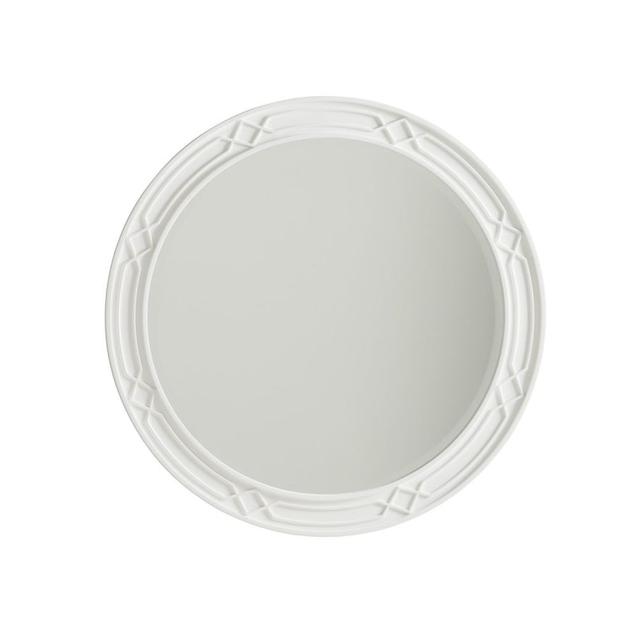 Mirrors Carreno Round Mirror - Alabaster