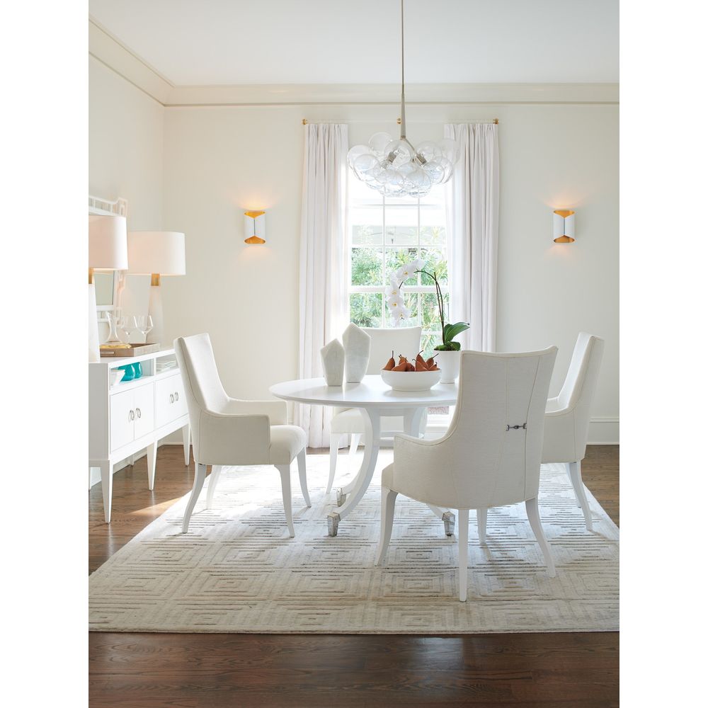 Dining Tables Bloomfield Round Dining Table - Alabaster