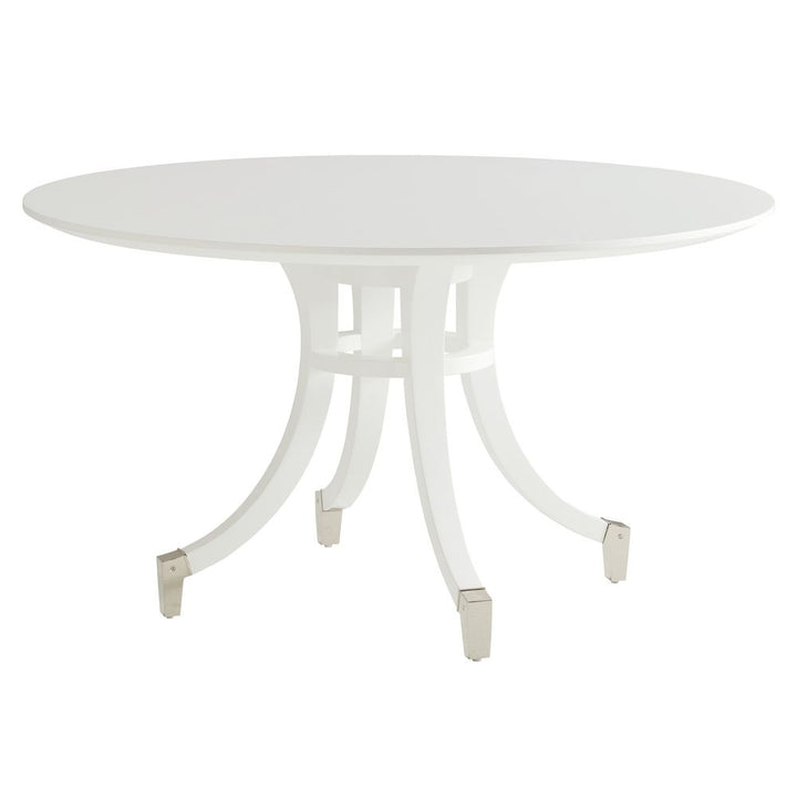 Dining Tables Lombard Round Dining Table - Alabaster