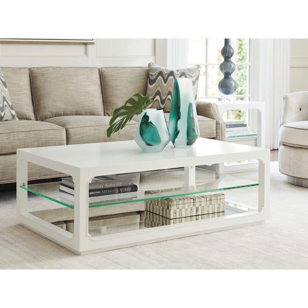Coffee Tables Glenwood Cocktail Table - Alabaster