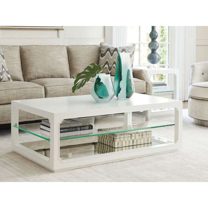 Coffee Tables Glenwood Cocktail Table - Alabaster