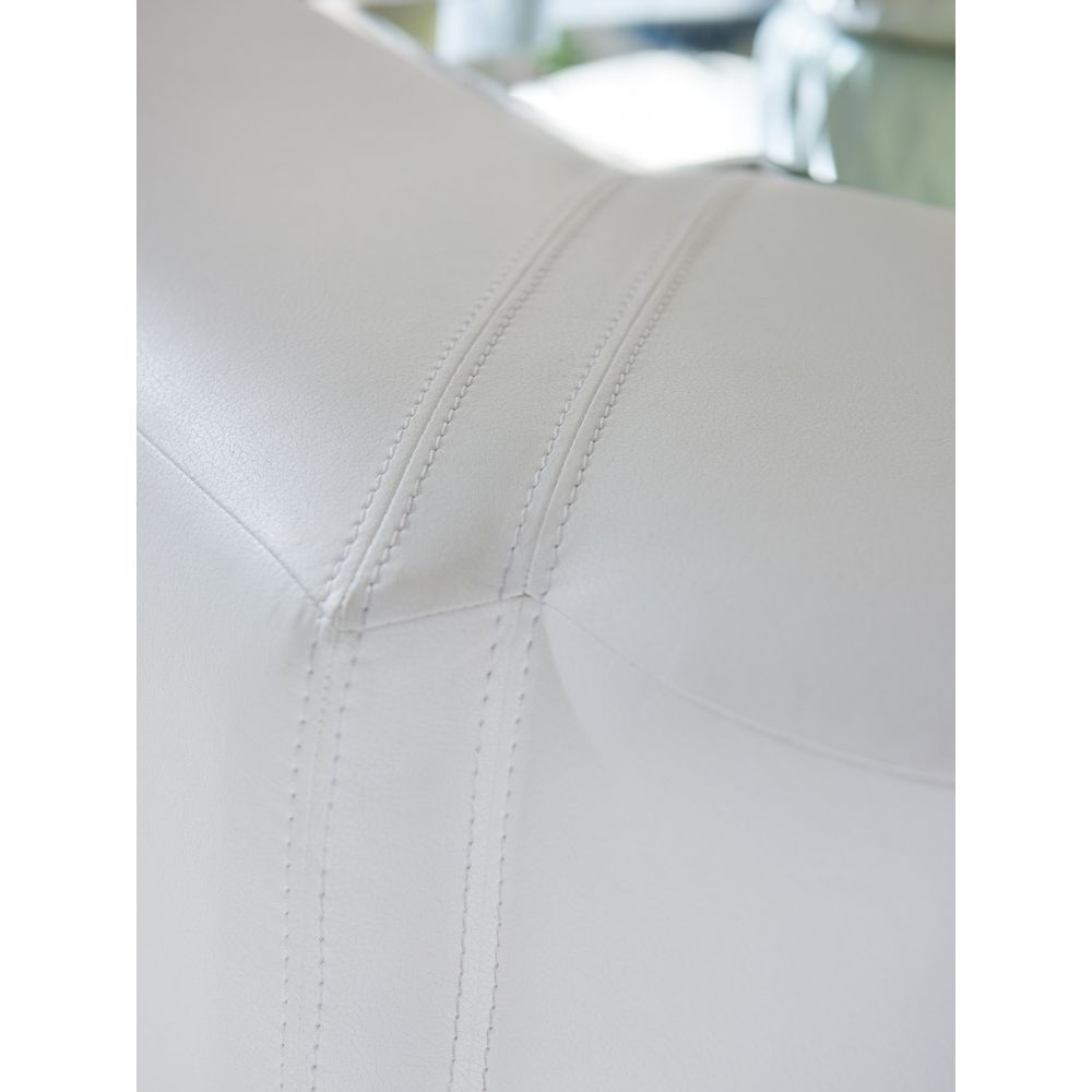 Clarendon Upholstered Cocktail Table - Alabaster